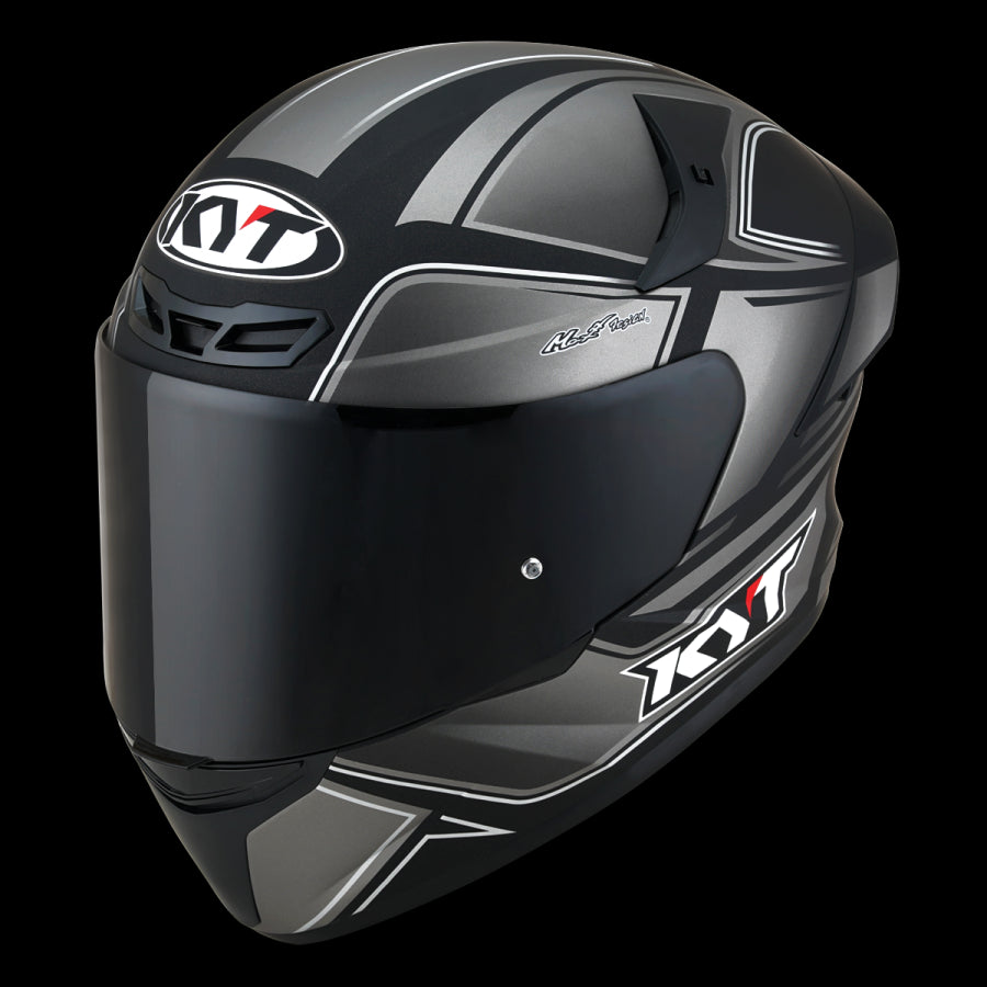 KYT-CASCO TT-COURSE TOURIST MATT COOL GREY - SECURTEX MOTOR S.L (t/a MaximoMoto)