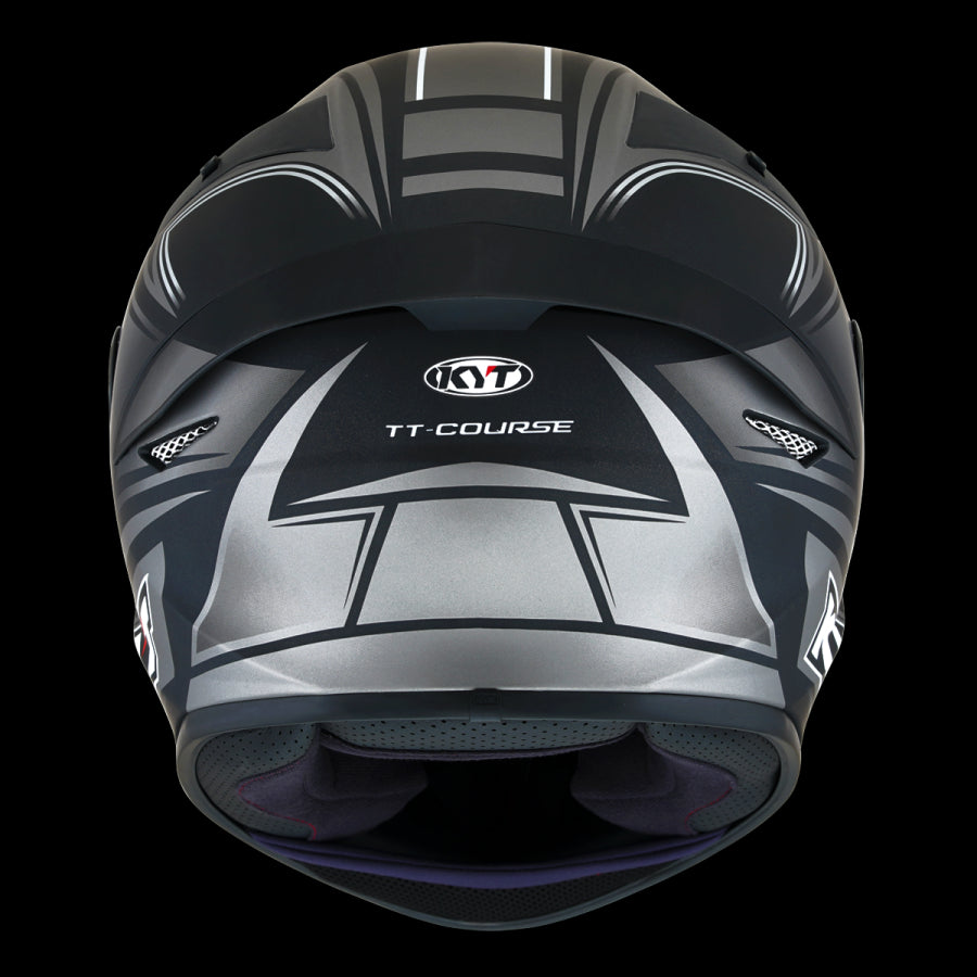 KYT-CASCO TT-COURSE TOURIST MATT COOL GREY - SECURTEX MOTOR S.L (t/a MaximoMoto)