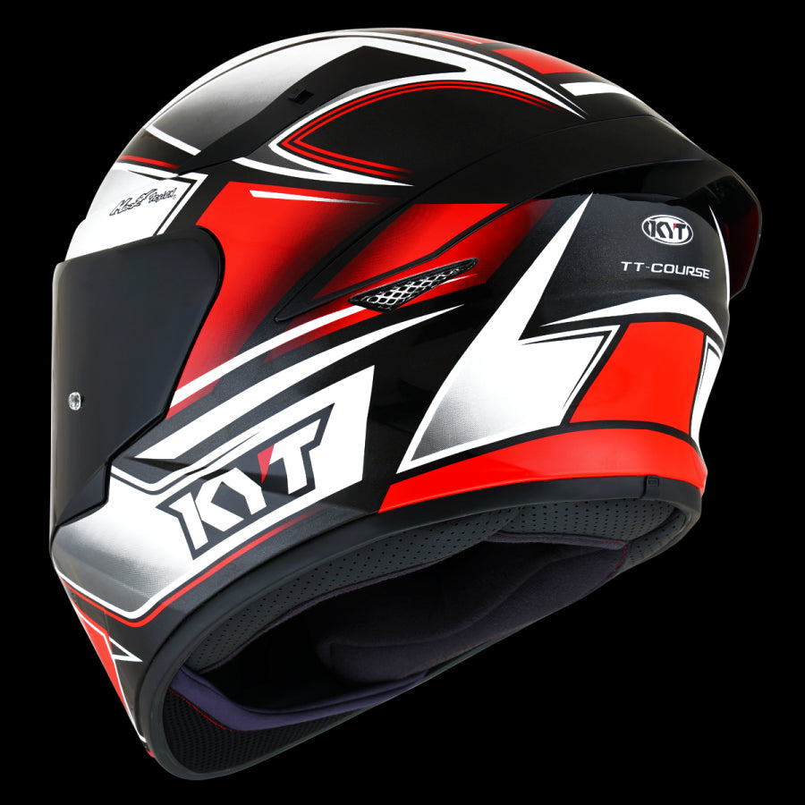 KYT-CASCO TT-COURSE TOURIST RED FLUO - SECURTEX MOTOR S.L (t/a MaximoMoto)