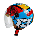 AXXIS-CASCO PUPPY B103D COMIC A5 ROJO BRILLO - CASCO
