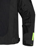 R-TECH SPIRAL MESH CHAQUETA DE MOTO HOMBRE NEGRO AMARILLO FLOU