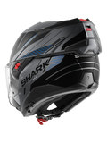 SHARK OXO RYDGER ABATIBLE MODULAR CASCO AZUL ANTRACITA MAT NEGRO