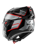 SHARK OXO SIEVE negro cromado plateado modular Casco