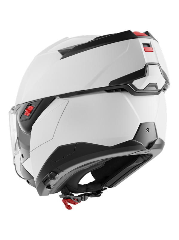 SHARK OXO BLANK MOTOCICLETA ABATIBLE CASCO BLANCO PERLADO