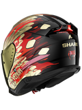 Shark SKWAL i3 JET Venum Casco Negro Rojo Dorado
