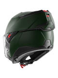 SHARK OXO BLANK MOTOCICLETA ABATIBLE CASCO VERDE OSCURO