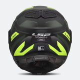 LS2 FF901 ADVANT X NOVA CASCO DE MOTO NEGRO H-V AMARILLO