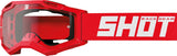 SHOT LITE GAFAS DE MOTO ROJO BRILLANTE