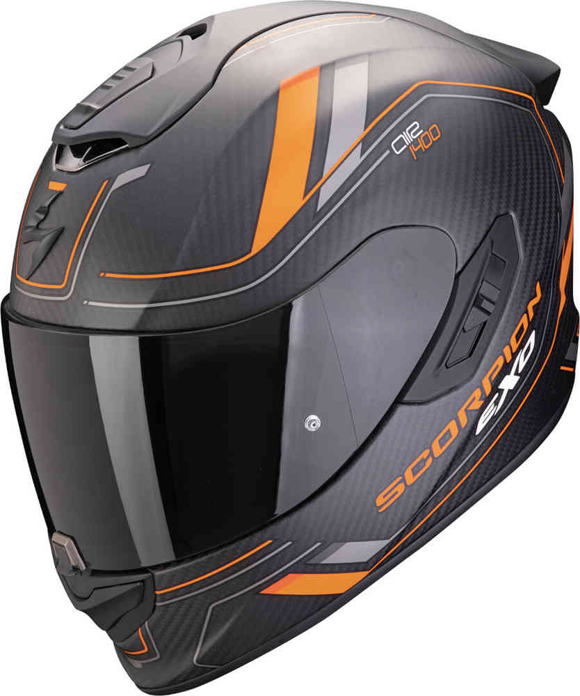 SCORPION EXO-1400 EVO CARBON AIR MIRAG integral Casco