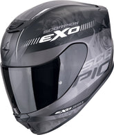 SCORPION CASCOS INTEGRALES EXO-391 AVA NEGRO MATE PLATA