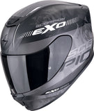 SCORPION CASCOS INTEGRALES EXO-391 AVA NEGRO MATE PLATA