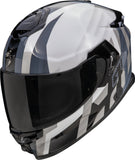 SCORPION CASCOS INTEGRALES EXO-GT SP AIR TOURADVEN BLANCO PERLA PLATA