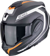 Scorpion EXO Tech Evo Carbon Cozy de motocicleta Casco modular