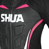 SHUA INFINITY MONO 1PC MUJER NEGRO BLANCO ROSA