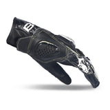 BELA ARMOUR PRO GUANT DE MOTO SHORT HOME NEGRE BLANC