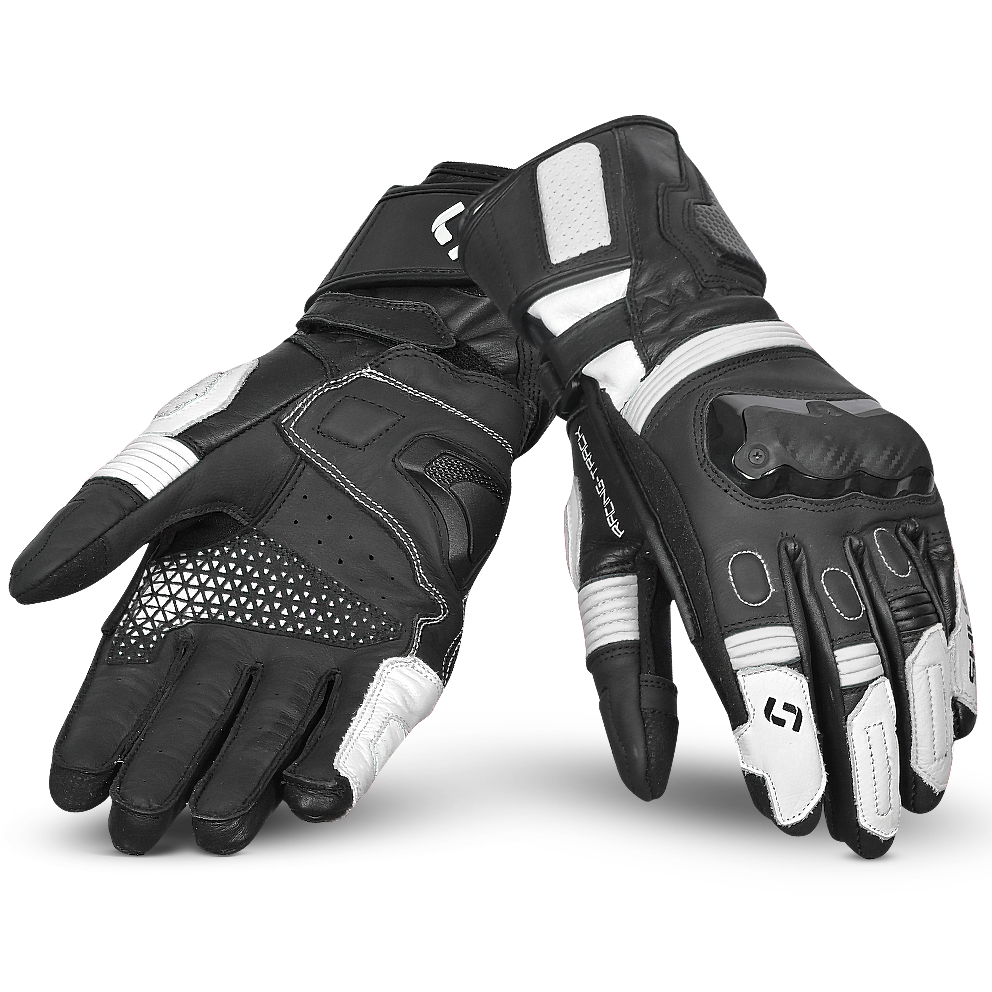 Shua - Ranger Pro Guantes Negro Blanco-GUANTES-Maximo Moto