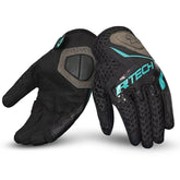 R-Tech - Ride Pro Lady Guantes Negro/Turquoise