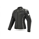 R-TECH KNIGHT RIDER 3 IN 1 TEXTIL CHAQUETA DE MOTO MUJE (CORTO) NEGRO ANTHRA BLANCO