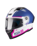 MT STINGER 2 CORE A8 CASCO INTEGRAL DE MOTO BRILLO