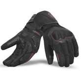 Bela - Frost Shield Guantes Negro / Burdeos Burgundy
