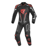 R-TECH DEFENDER GP 1 PC MONO DE MOTO HOMES NEGRE BLANC VERMELL