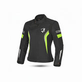 BELA BRADLEY TEXTIL DONA JAQUETE DE MOTO NEGRE F,GROC