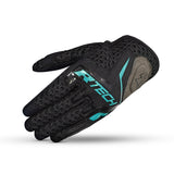 R-Tech - Ride Pro Lady Guantes Negro/Turquoise