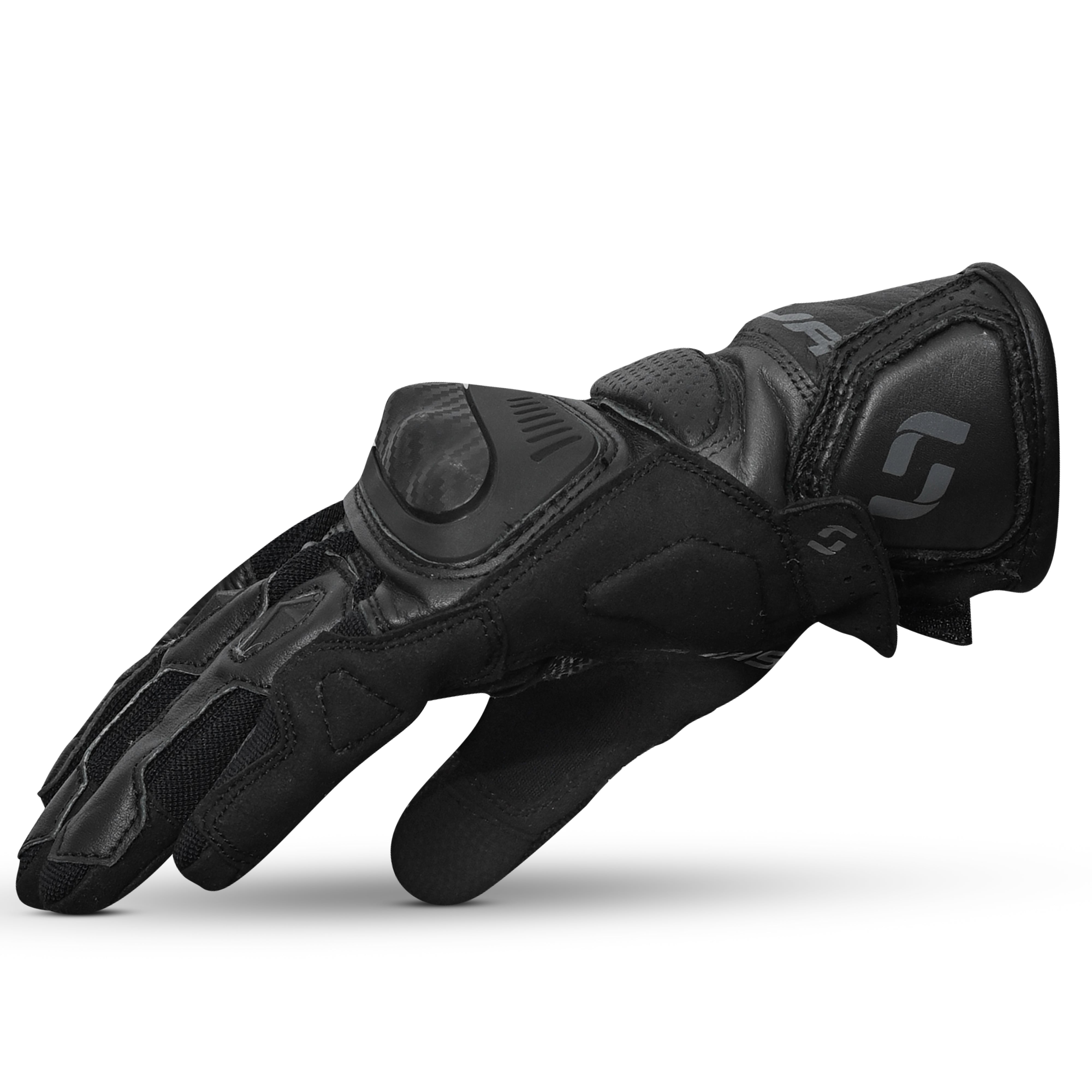 SHUA- Proton Guantes Negro/Gris-GUANTES-Maximo Moto