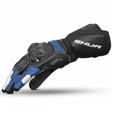 SHUA RANGER PRO GUANT DE MOTO HOME NEGRO BLANC BLAU