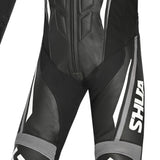 SHUA INFINITY 1PC MONO DE MOTO HOMBRE NEGRO GRIS