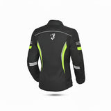 BELA BRADLEY TEXTIL DONA JAQUETE DE MOTO NEGRE F,GROC