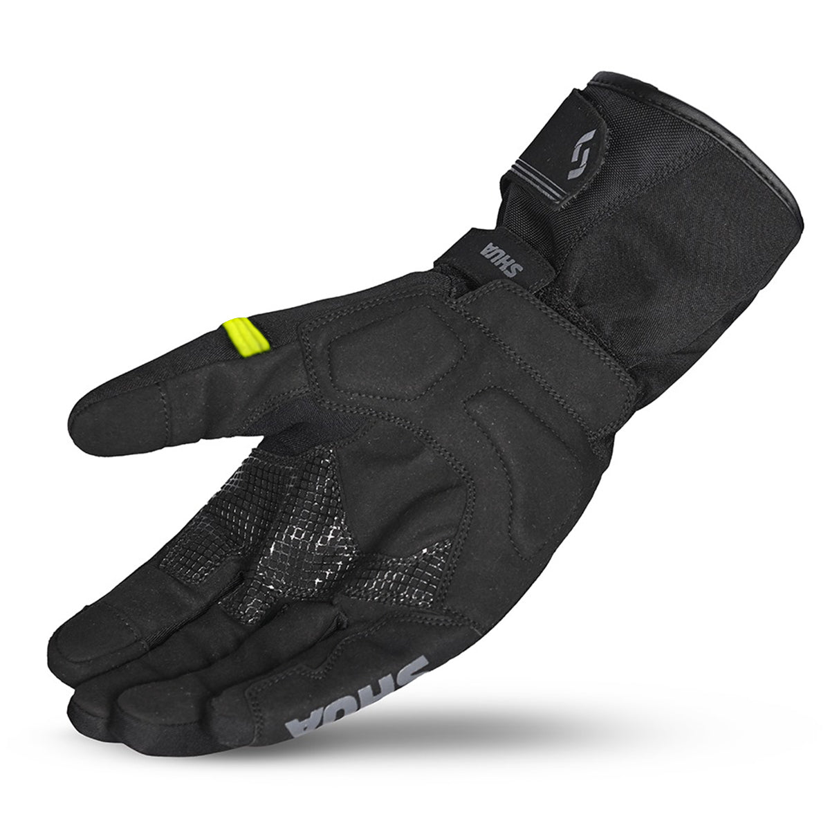 SHUA - Snow Seal Winter Glove Negro/Amarillo-Guantes-Maximo Moto