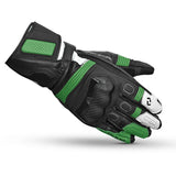 SHUA RANGER PRO GUANT DE MOTO NEGRE BLANC VERD