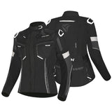 R-TECH KNIGHT RIDER 3 IN 1 JAQUETES DE MOTO DONA NEGRE ANTHRA BLANC