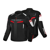 BELA SPRINTER TEXTIL KIDS JAQUETE DE MOTO NEGRO ROJO