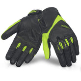R-TECH KNIGHT RIDER GUANTS DE MOTO NEGRE GROC FLOU
