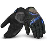 R-TECH RIDE GUANTS DE MOTO HOMES BLAU
