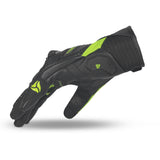 R-TECH KNIGHT RIDER GUANTS DE MOTO NEGRE GROC FLOU
