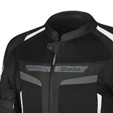 BELA SPRINTER CHAQUETA DE MOTO TEXTIL HOMBRE NEGRO GRIS