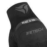 R-TECH MOTO FLEX GUANTS DE MOTO DE HOMES NEGRE