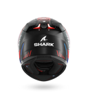 SHARK SPARTAN RS SPEED-TECH Mat NEGRO Azul Rojo Casco De Moto