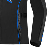 R-TECH KNIGHT RIDER 3 IN 1 TEXTIL CHAQUETA DE MOTO HOMBRE (LARGO) NEGRO ANTHRA AZUL