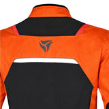 R-TECH SPIRAL MESH CHAQUETA DE MOTO VERANO HOMBRE NEGRO NARANJA