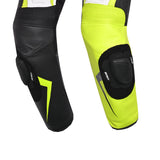 R-TECH DEFENDER GP 1 PC MONO DE MOTO BLANCO NEGRO AMARILLO FLOU