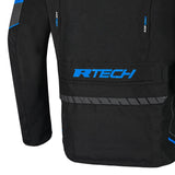 R-TECH KNIGHT RIDER 3 IN 1 TEXTIL CHAQUETA DE MOTO HOMBRE (LARGO) NEGRO ANTHRA AZUL