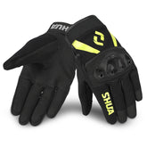 SHUA SHOT TEXTILE GUANTS DE MOTO HOMES NEGRE GROC FLOUR