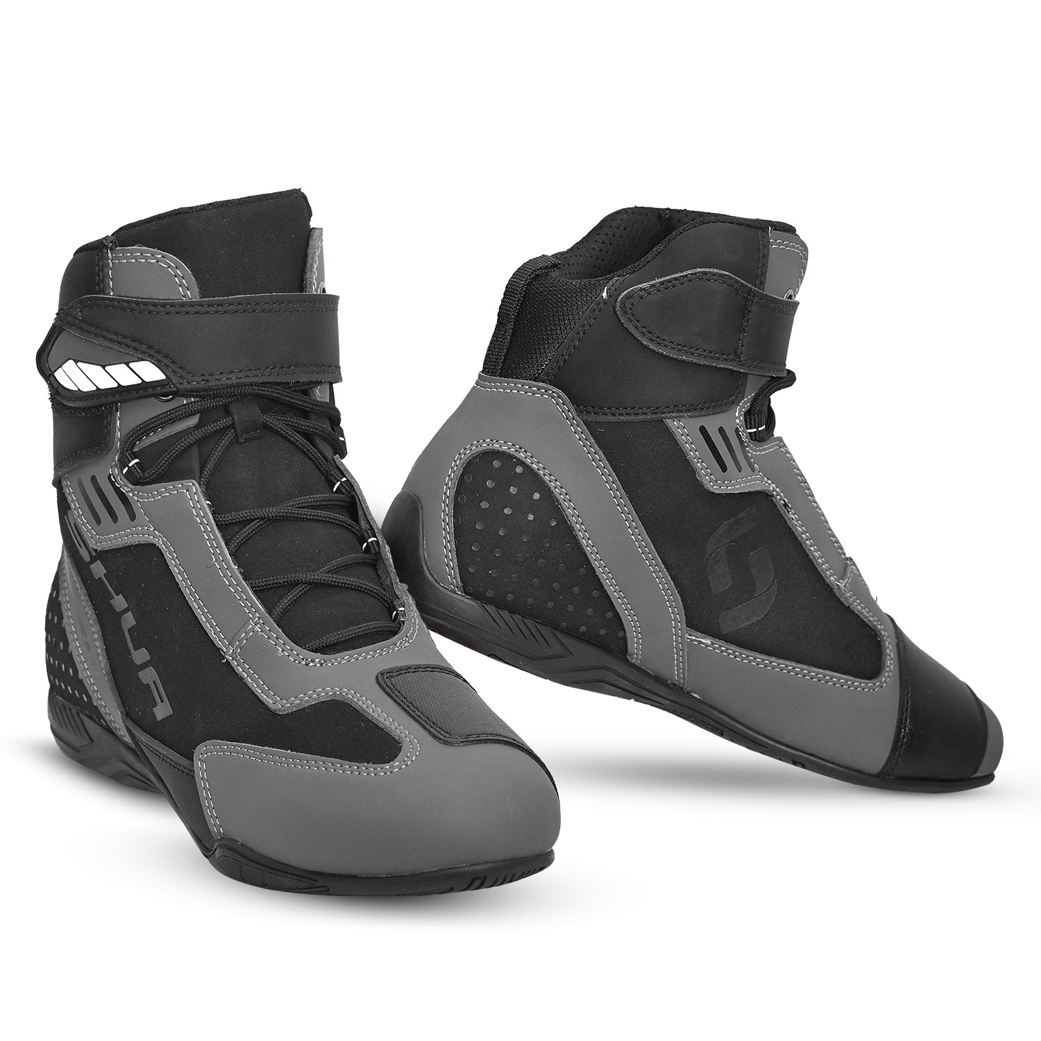 SHUA - Pulse Botas Negro Gris-BOTAS-Maximo Moto