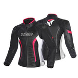 R-TECH TOM RIDER JAQUETES DE MOTO SENYORA NEGRE ROSA