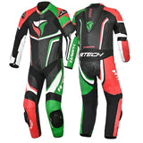 R-TECH HAWK 1 PC MONO DE MOTO NEGRE VERMELL VERD