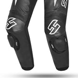 SHUA INFINITY 1PC MONO DE MOTO MUJER NEGRO BLANCO